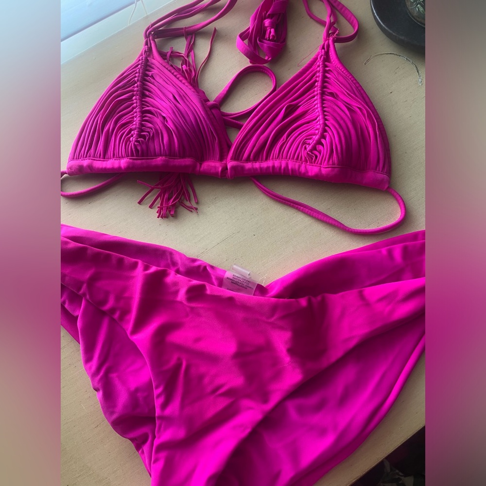 PQ Swim Isla Tri Top + Bikini Bottom